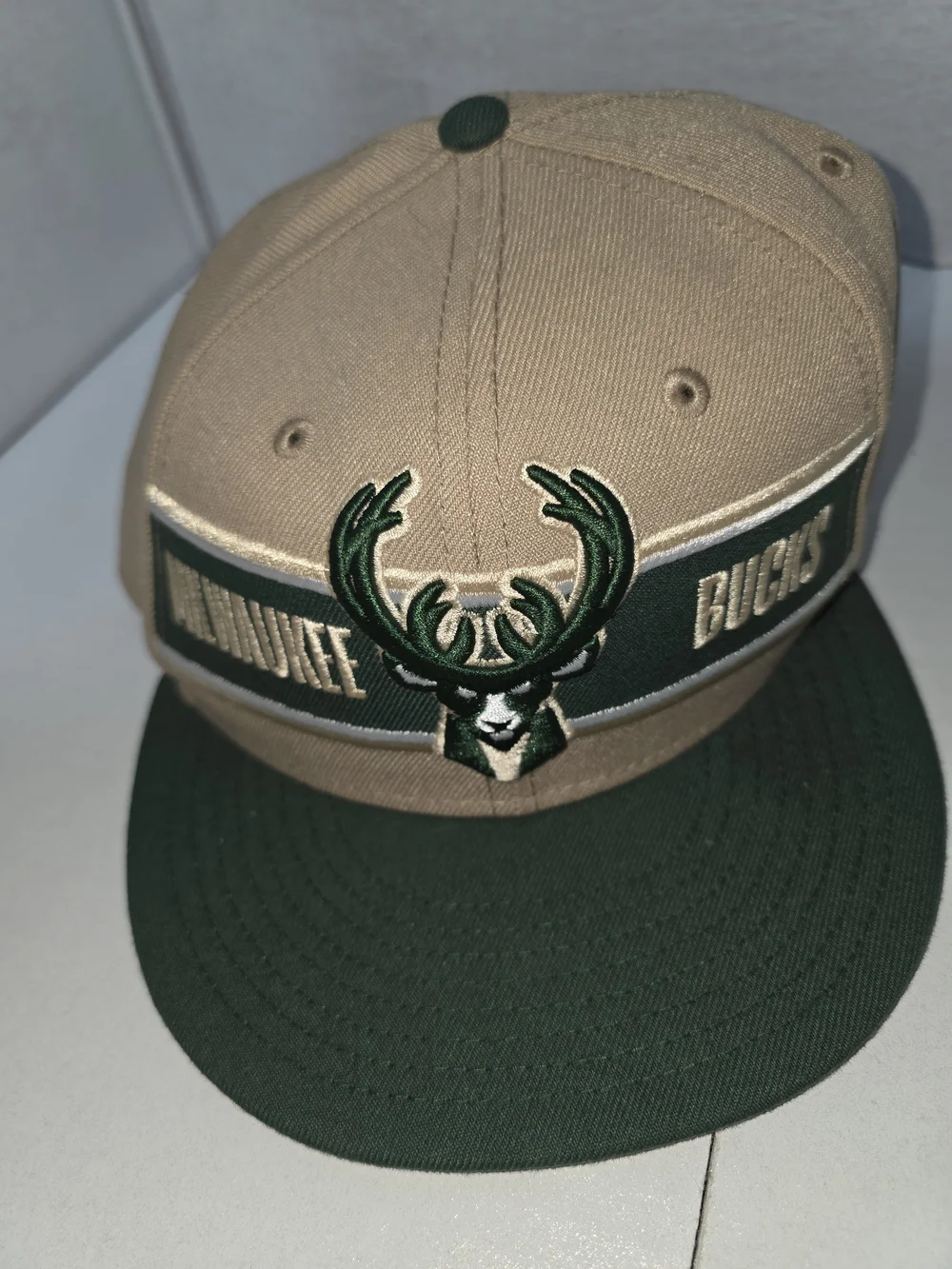 Milwaukee Bucks New Era 9FIFTY Snapback Hat M/L NBA 2K25 Summer League + Wristba